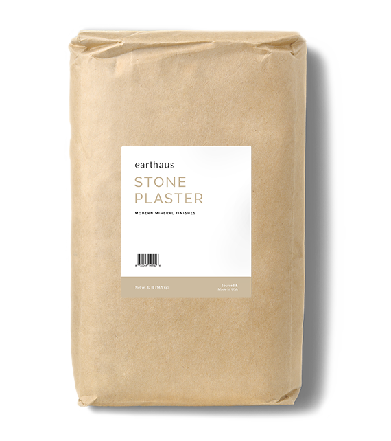 bag of Earthaus Stone plaster